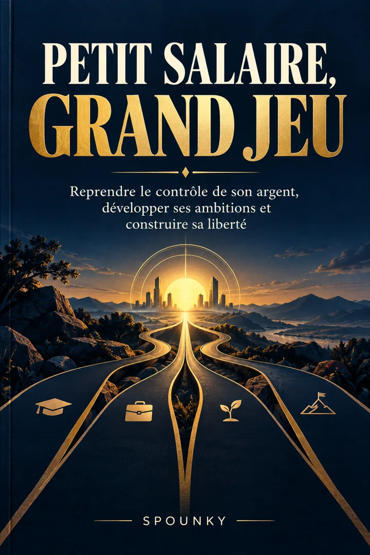 Couverture de Petit Salaire, Grand Jeu, un ouvrage Spounky